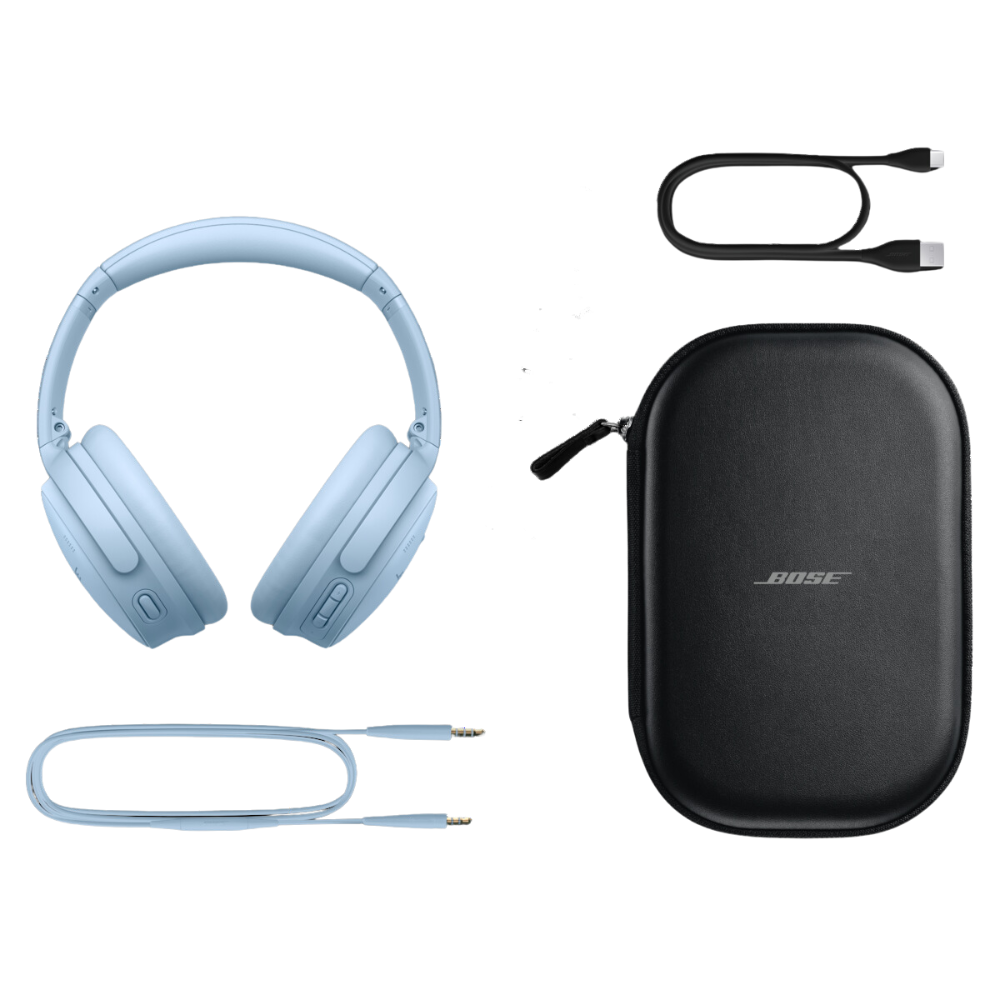 אוזניות ביטול רעשים אלחוטיות Bose QuietComfort Headphones אביזרים