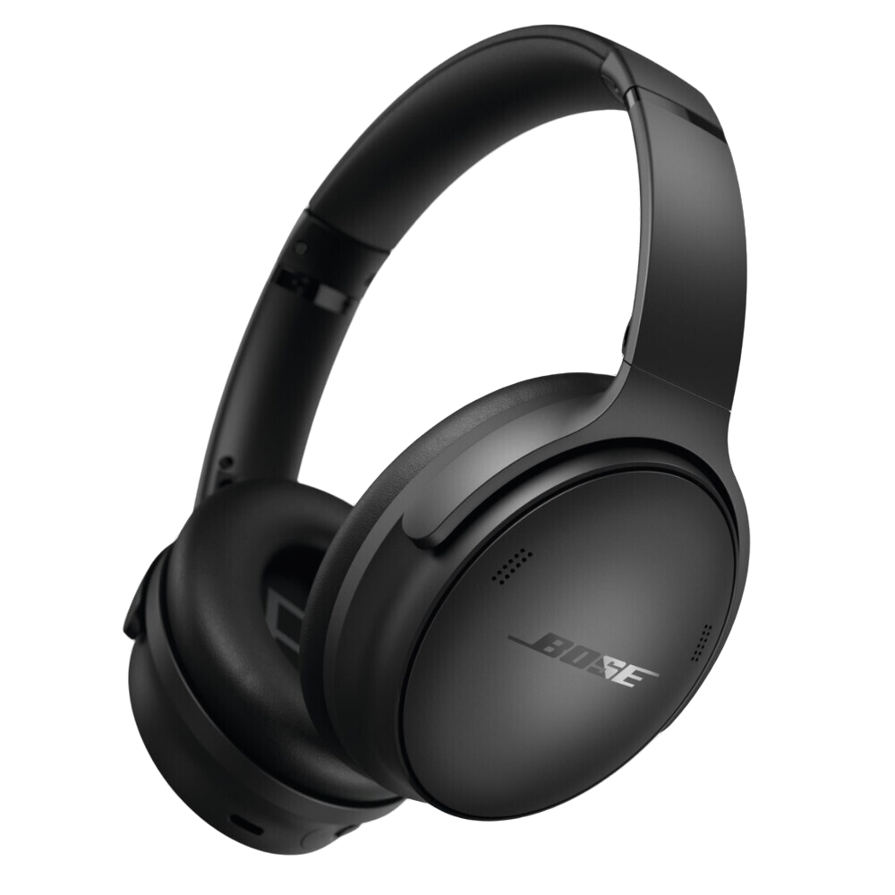 אוזניות ביטול רעשים אלחוטיות Bose QuietComfort Headphones צבע שחור