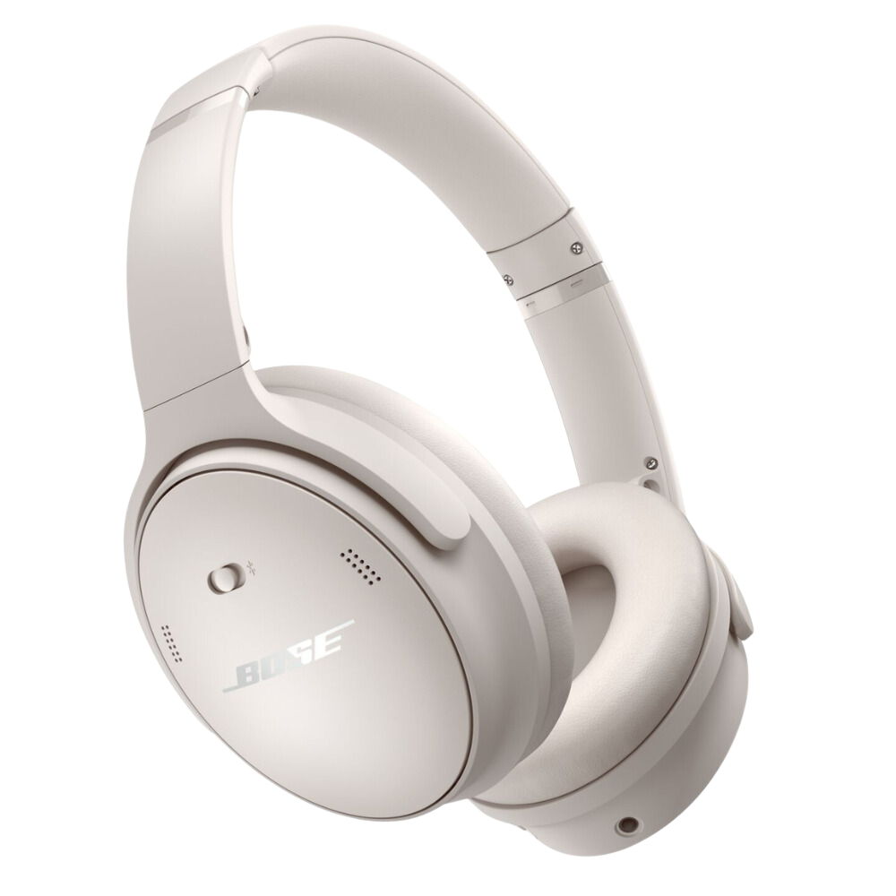 אוזניות ביטול רעשים אלחוטיות Bose QuietComfort Headphones צבע לבן