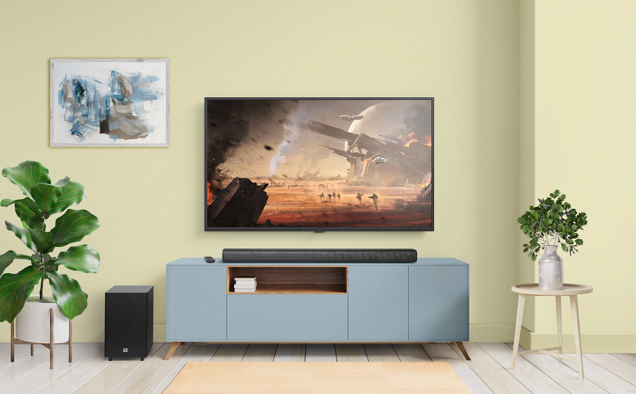 מקרן קול 3.1 ערוצים JBL Cinema JBLSB550 תמונת אווירה