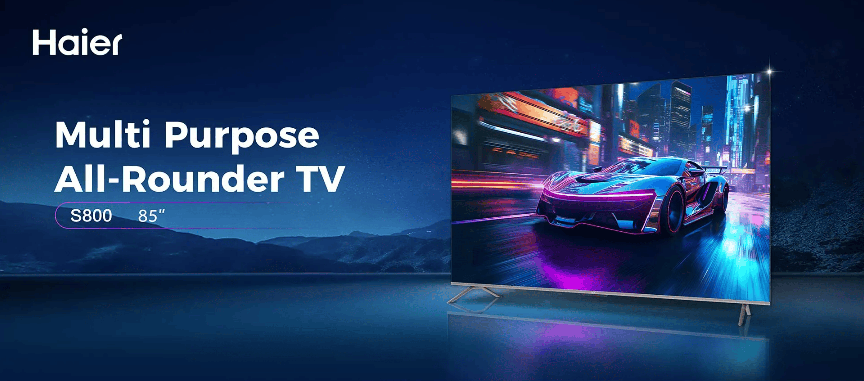 טלוויזיה חכמה 85" Haier H85S800UX QLED תמונת אווירה